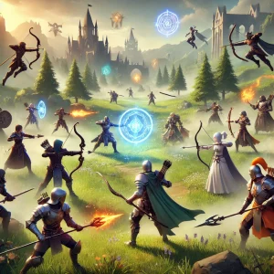 Albion Online PVP battle