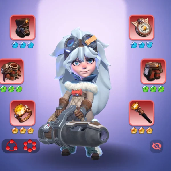 Whiteout TOP 5 Account S18xx | 212M | VIP 11 | Furnace 5 | Hero 10 SSR | Max 7 hero | 1.9M gems |  16 Transfer Pass