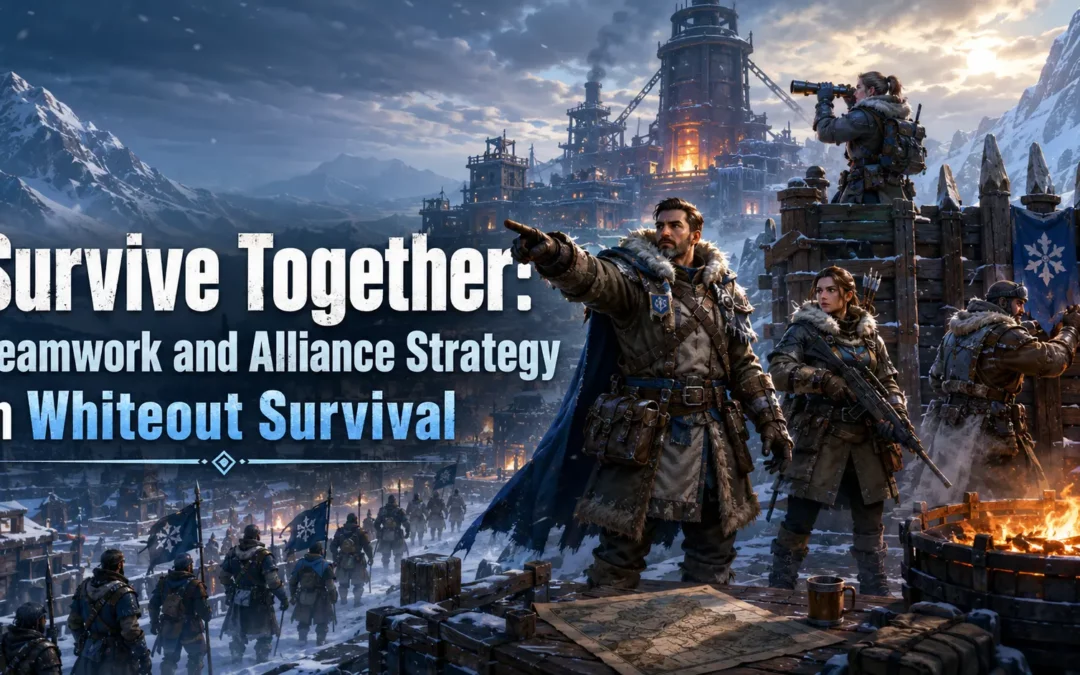 Whiteout Survival Teamwork Guide: How to Survive Better with Alliance Strategy