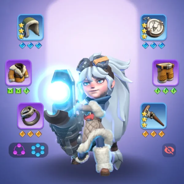 Whiteout S16xx | 105M | VIP 6 | Furnace 2 | T10 Troops | Hero 4 SSR | Max 1 Hero | 600k Gems | 6 Transfer Pass