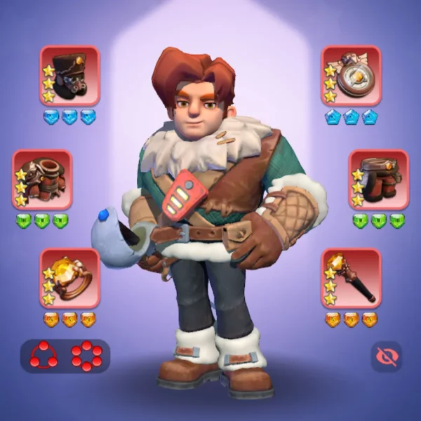 High whiteout survival account 251M power Red Chief