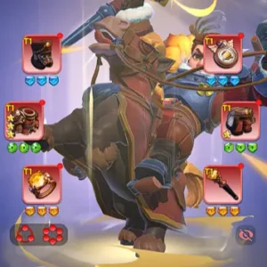 wos account for sale with 899M power, medium account