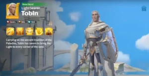 call of dragons hero tobin