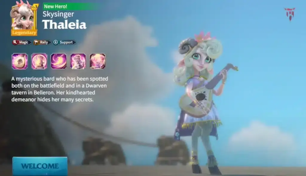 Thaleia Hero Guide – Rallying Magic Support