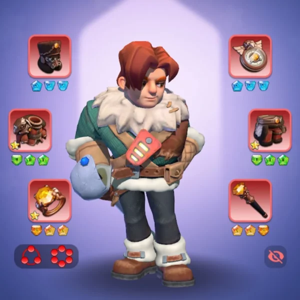 whiteout survival account for sale with 318M power 6 red gear