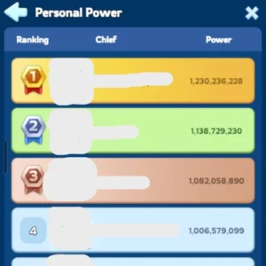 Whiteout survival account for sale, top account 1.1B power