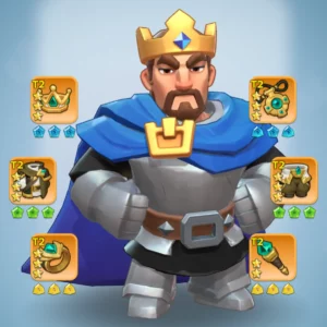 KD74 Top Account | 304M | VIP 12 | TG 3 | T10 Troops | Hero 7 SSR | Max 7 Hero | Meteor skin