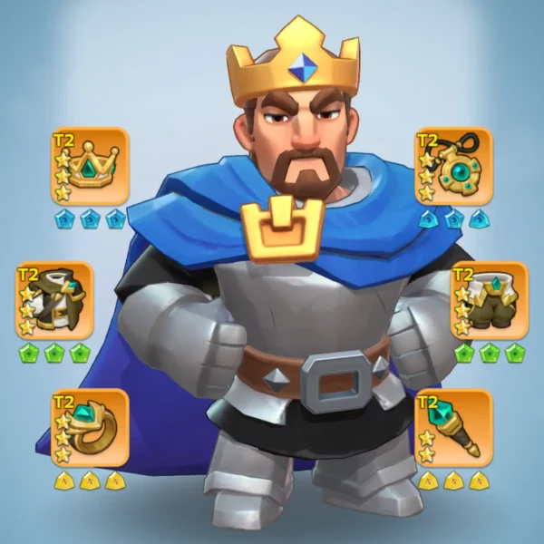 KD74 Top Account | 304M | VIP 12 | TG 3 | T10 Troops | Hero 7 SSR | Max 7 Hero | Meteor skin