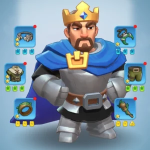 KD4x | 60M | VIP 7 | TC 30 | Hero 6 SSR | Max 1 Hero | 46k gems