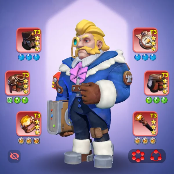 whiteout survival account for sale with 553M power, whale account