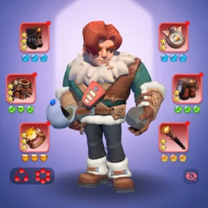 WOS account for sale with 612M power, medium account