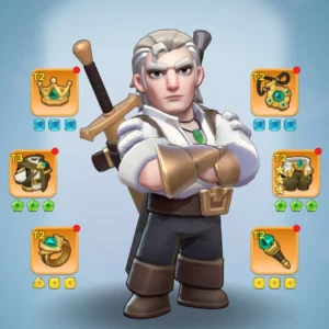 kingshot account for sale with 210M power