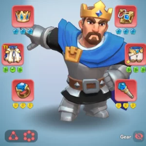kingshot account for sale with 285M power. whale account