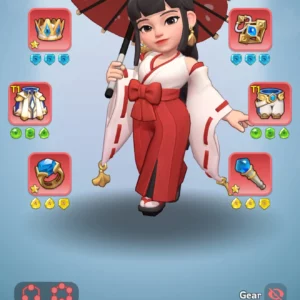 kingshot account for sale with 337M power. whale account