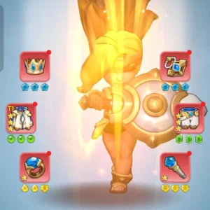 kingshot account for sale with 339M power. whale account