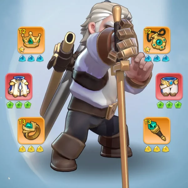 kingshot account for sale with 191M power.