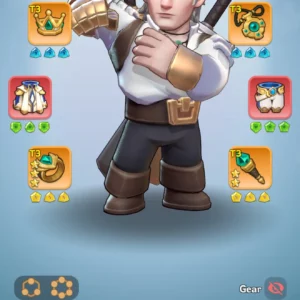 kingshot account for sale with 219M power.