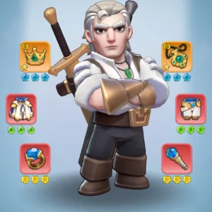 kingshot account for sale with 318M power. whale account