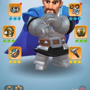 kingshot account for sale with 167M power.