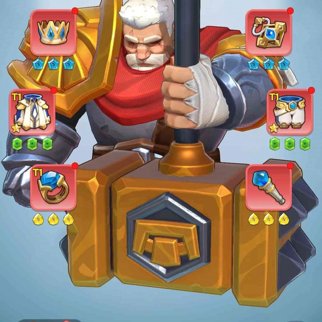 kingshot account for sale with 304M power. whale account