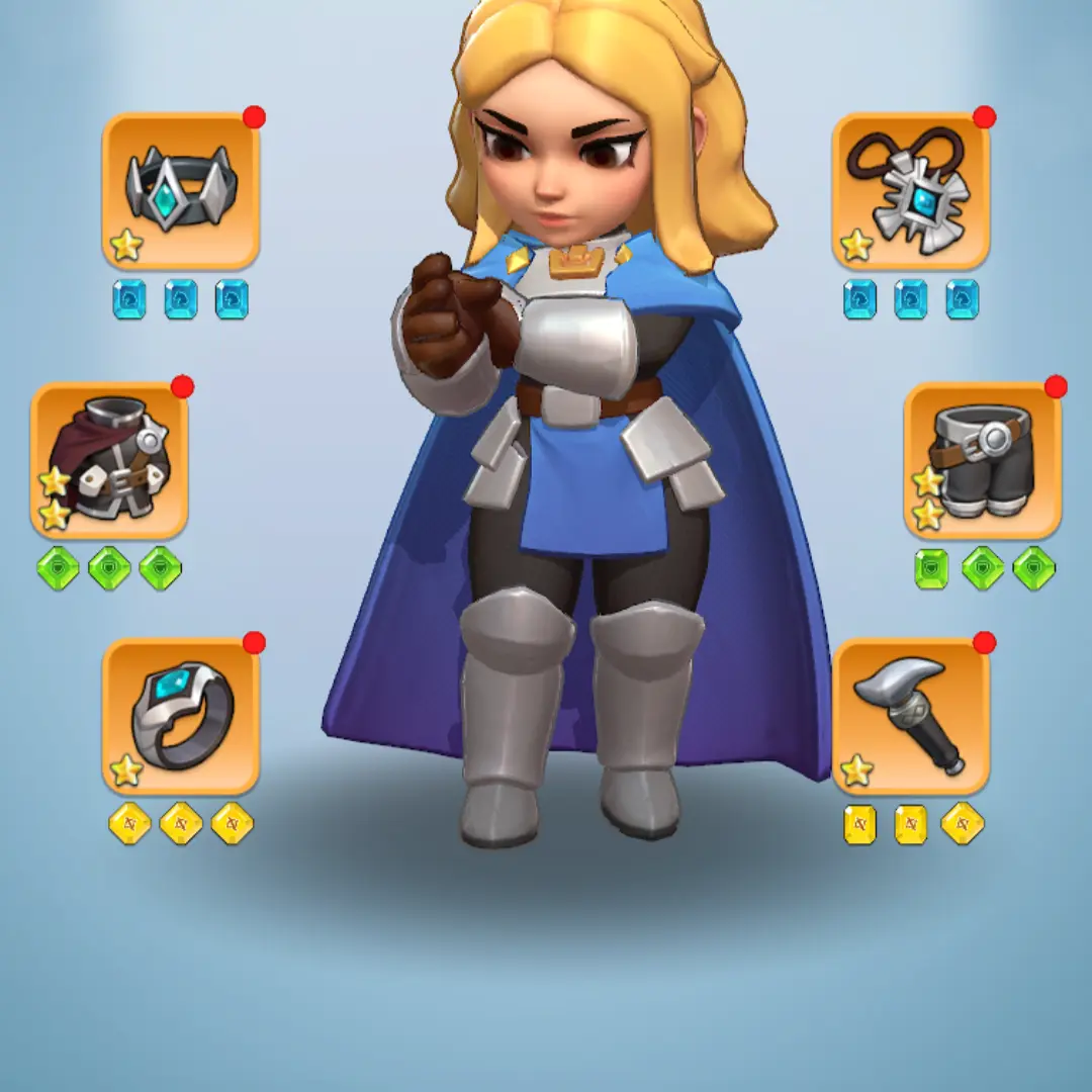 kingshot account for sale with 64M power. good account