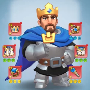 kingshot account for sale with 913M power. whale account