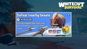 Defeat Nearby Beast WhiteoutSurvival