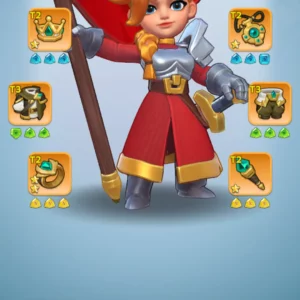 kingshot account for sale with 231M power. whale account