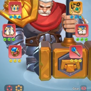 kingshot account for sale with 367M power. whale account