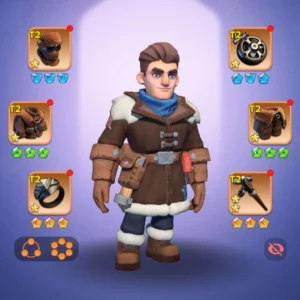 wos account for sale with 632M power, low account