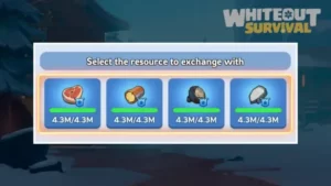 Whiteout Survival Alliance Resource Exchange