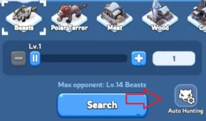 Whiteout Survival Auto Hunting How to Start 2