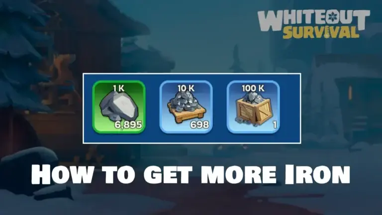 Whiteout Survival: Get More Iron – Heaven Guardian Guide