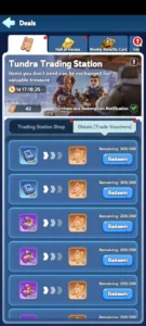 Whiteout Survival Trading Station Trading Voucher