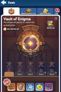Whiteout Survival Vault of Enigma Event About