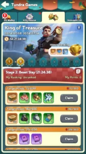 Whiteout Survival Event Tundra King of Treasure