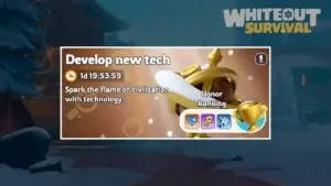 Whiteout Survival: Dominate Develop New Tech Event