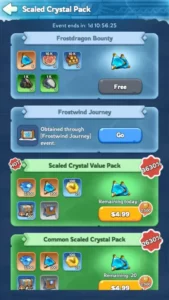 whiteout survival event frostdragon tyrant packs