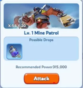 whiteout survival event frostfire mine mine patrol 2