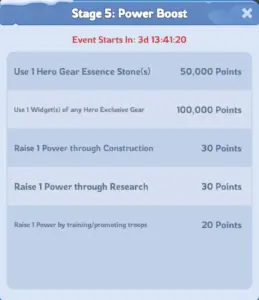 whiteout survival event hall of chief day 5 season 2