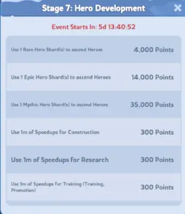 whiteout survival event hall of chief details 7 season 2