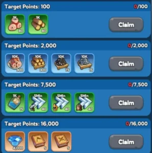 whiteout survival event stand of arms rewards