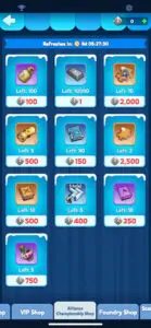 whiteout survival events alliance chanpionship shop