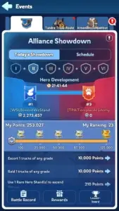 whiteout survival events alliance showdown details