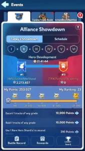 whiteout survival events alliance showdown today showdown