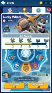 whiteout survival events lucky wheel spin rewards