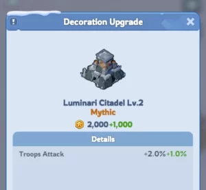 whiteout survival luminari citadel details