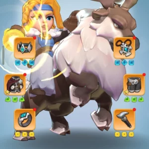 kingshot account for sale with 131M power.