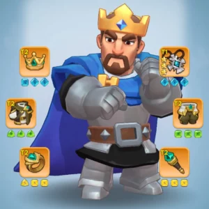 kingshot account for sale with 159m power