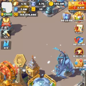 last war account for sale with 160M power, low account